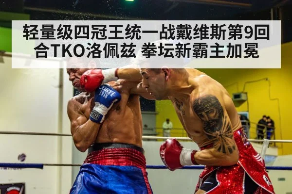 轻量级四冠王统一战戴维斯第9回合TKO洛佩兹 拳坛新霸主加冕